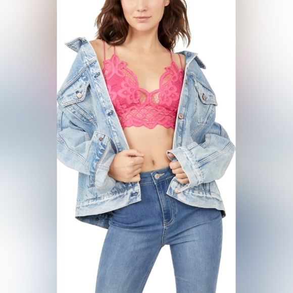 NWT Free People Adella Longline Bralette - Picture 5 of 7